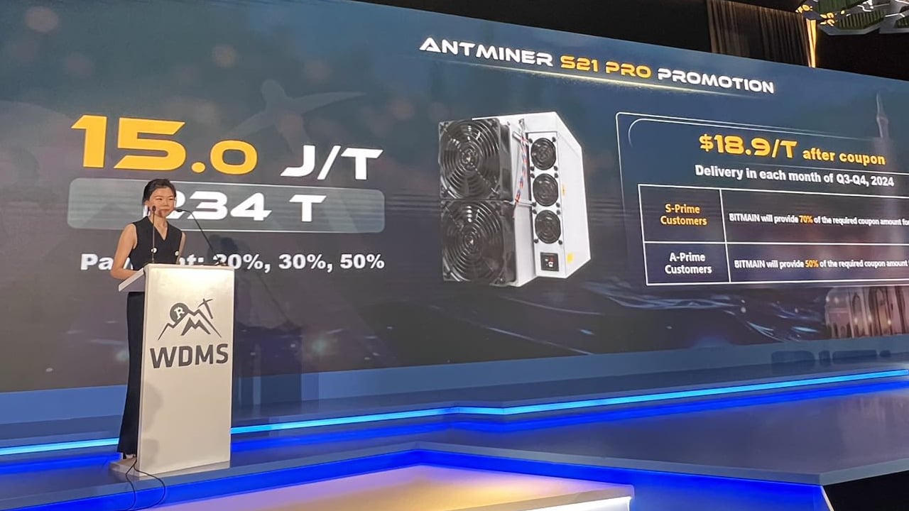 Bitmain Reveals S21 Pro Bitcoin Miner: Pioneering 15 Joules per Terahash 